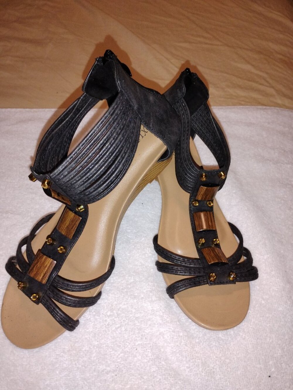 Zipper Sandals